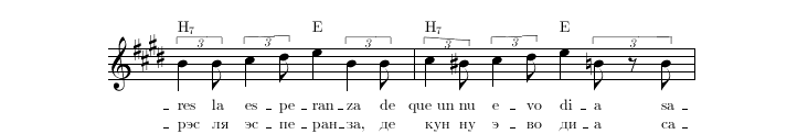 Нотная строка 3