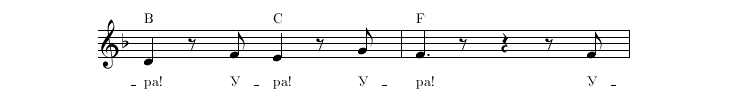 Нотная строка 11